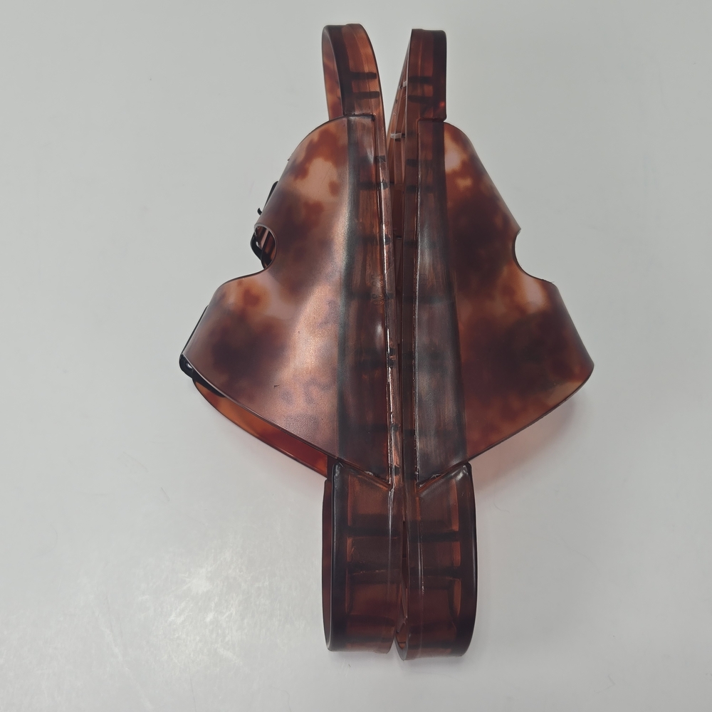 CL by Laundry Jaylen Translucent Tortoise Shell Slip-on Jelly Slide Sandals Sz 7 - Picture 7 of 14